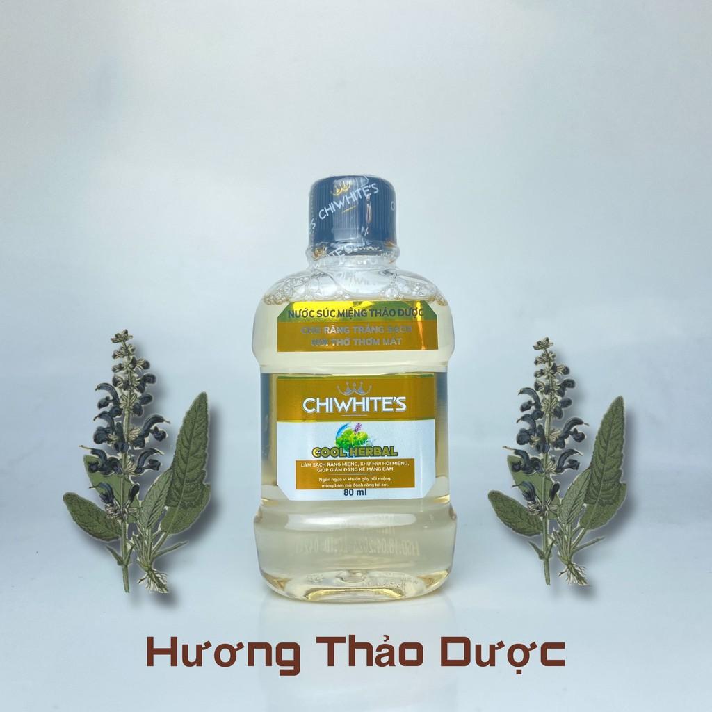 Nước súc miệng Chiwhite's  80ml - Thảo Dược