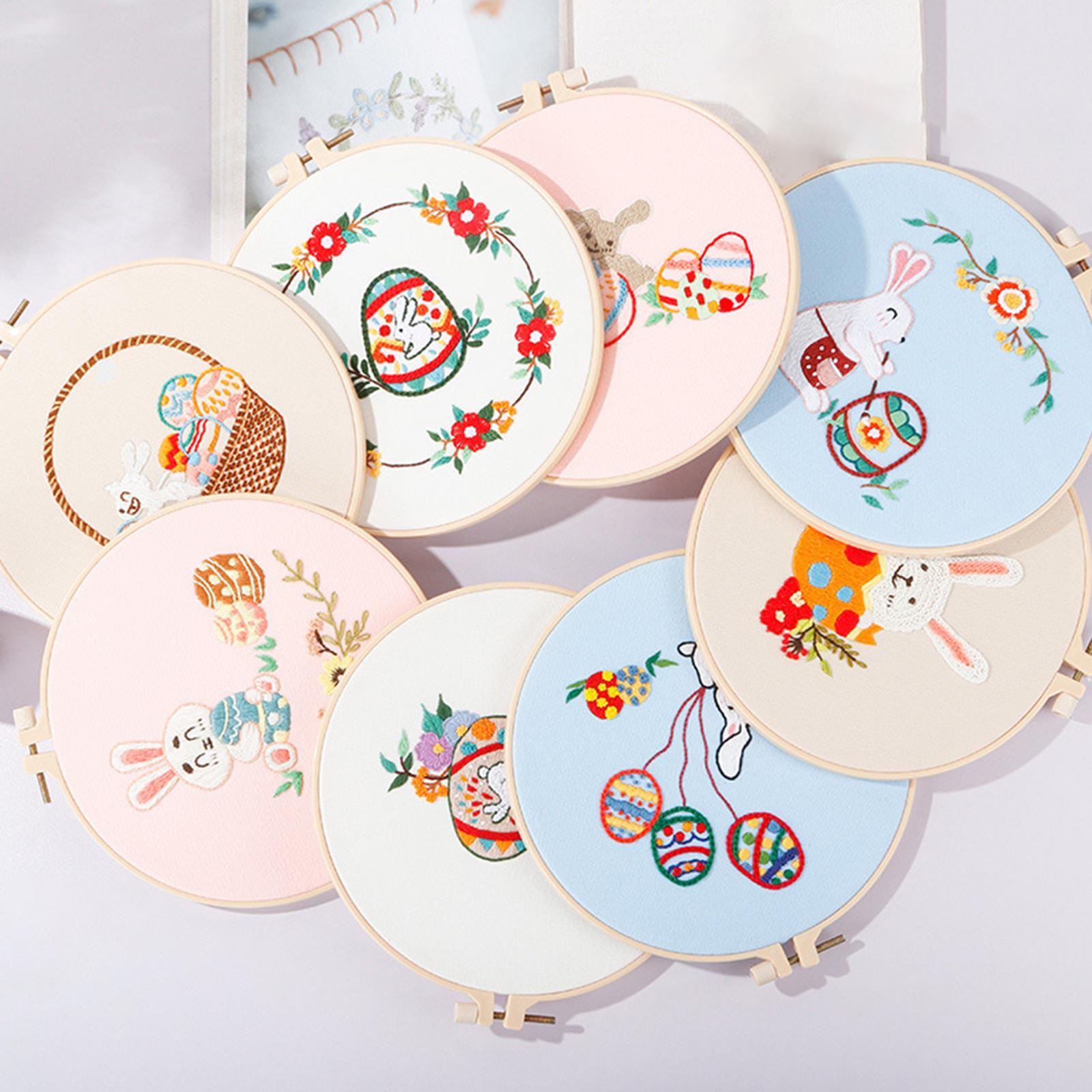 Embroidery Starter Sewing for Beginners Cross Stitch Needlework Gift