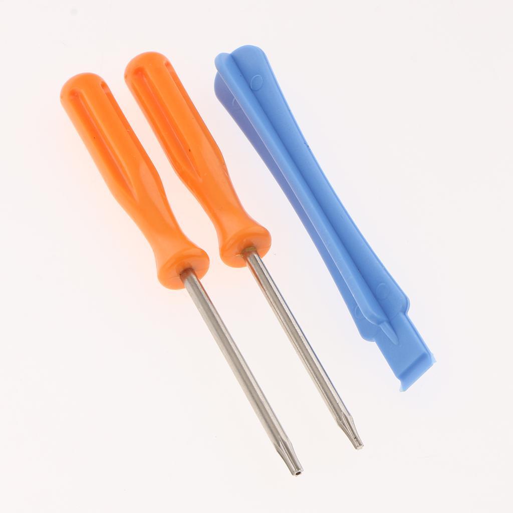 Replacement White Case Shell Set for Microsoft Xbox One Screwdriver
