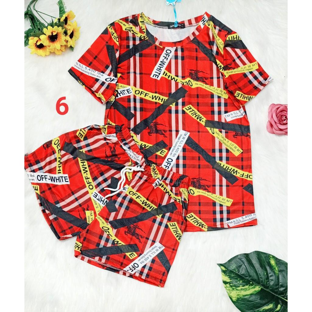 Bộ thun in 3D siêu hot - ảnh thật - 36 đến 55kg