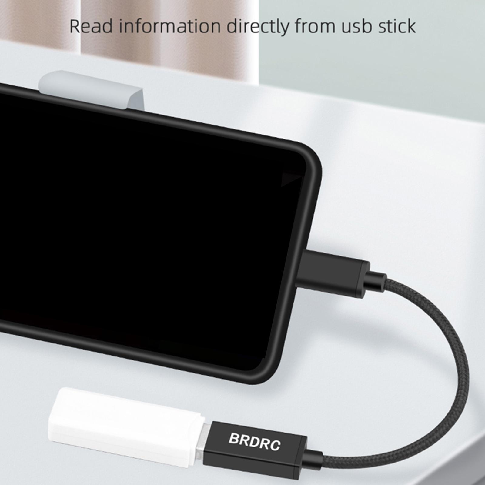 USB C OTG Adapter, USB Type C to OTG Cable USB Adapter, Flying Glasses, Mobile Phones, Tablets