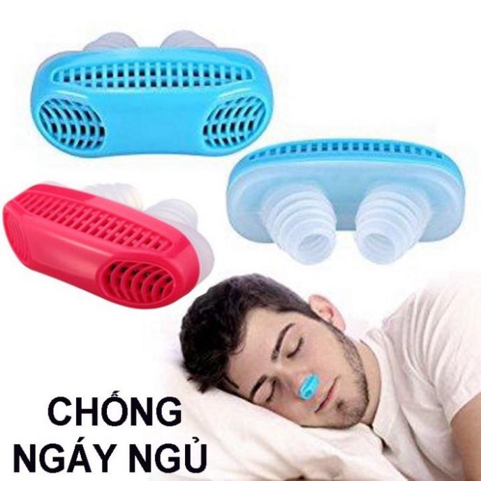 Dụng Cụ Chống Ngáy Ngủ 2 in 1 - Thiết Bị Hỗ Trợ Chống Ngủ Ngáy An Toàn Hiệu Quả