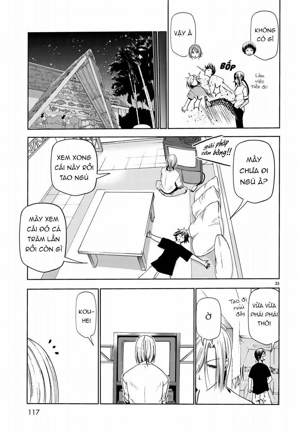 cô gái thích lặn - grand blue chapter 53 33