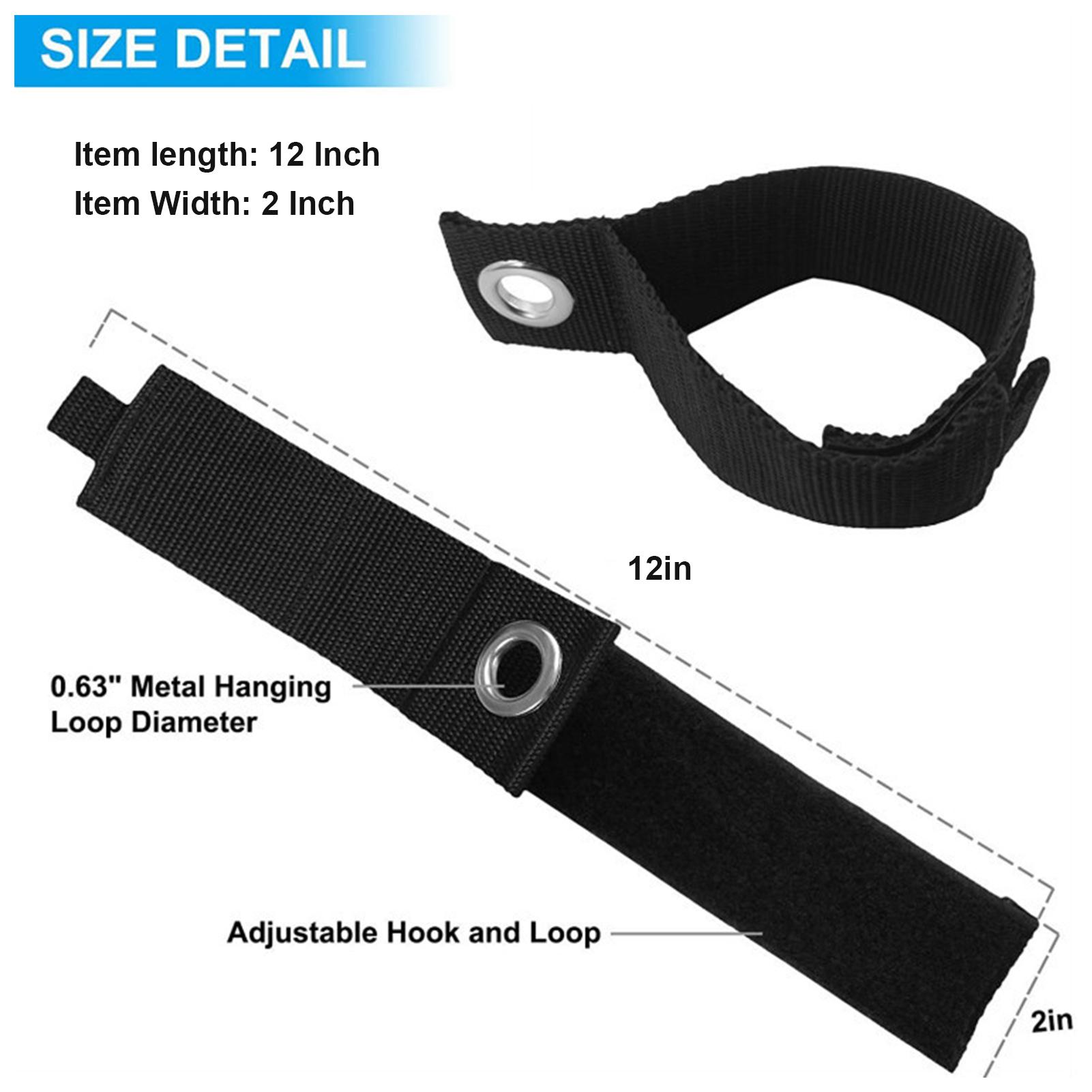 6 dây buộc cáp bằng Nylon bền chắc có móc và vòng có thể điều chỉnh