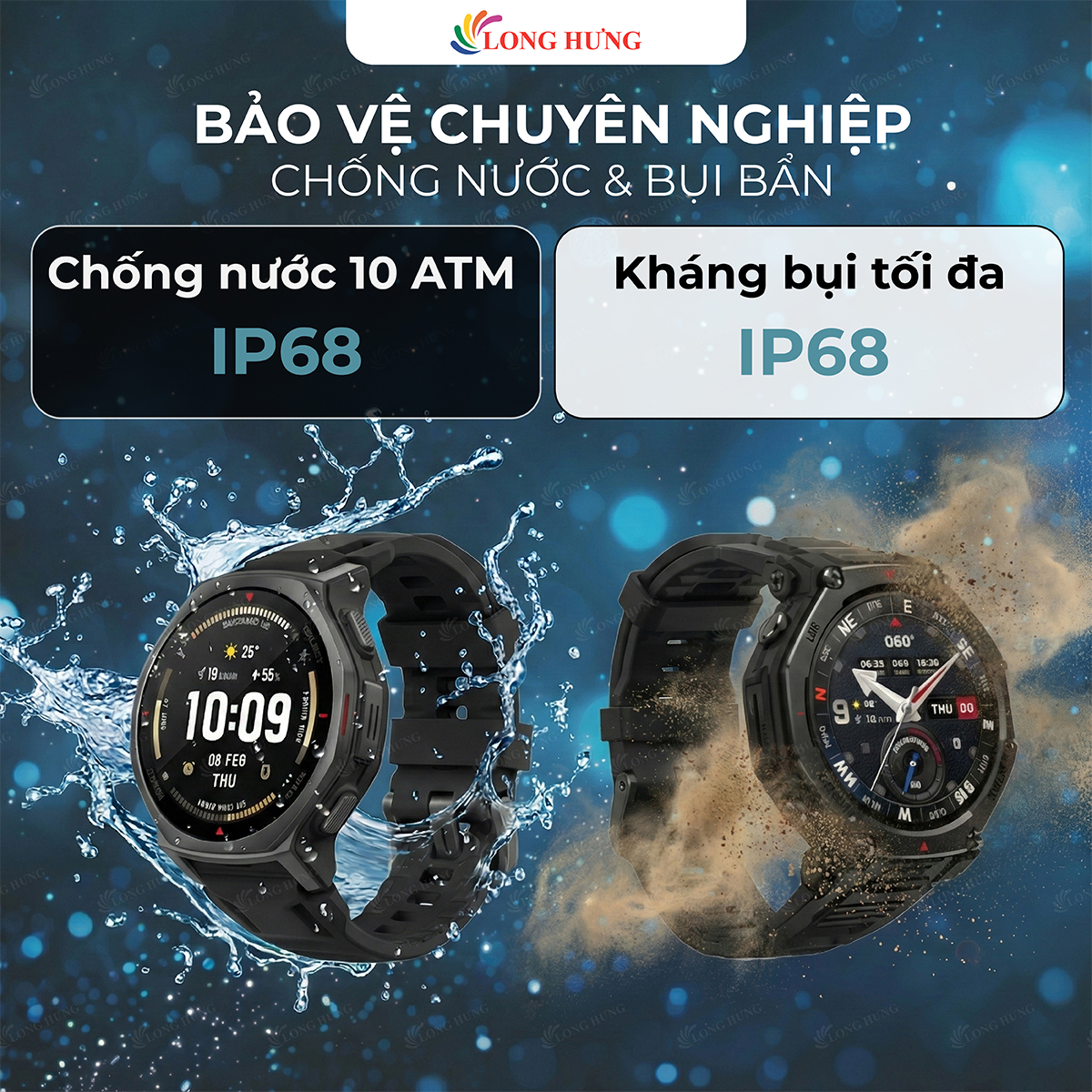 Đồng hồ thông minh Amazfit T-Rex 3 Pro 48mm A2444 - Hàng chính hãng