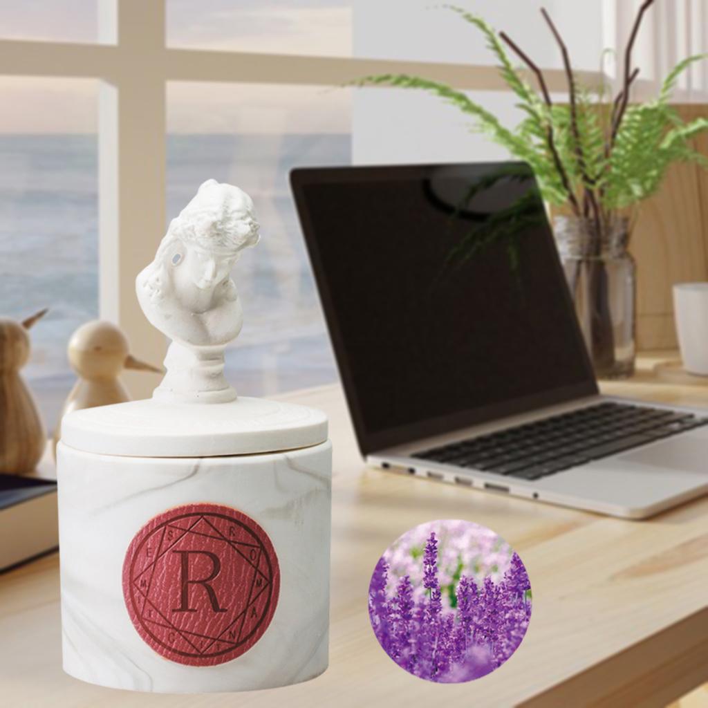 Celebrity Statue Scented Candle Cup Aromatherapy Candle Scented Relaxing INS Living Room Bedroom Office Nursery Decorative Dessert Candle Photo Props