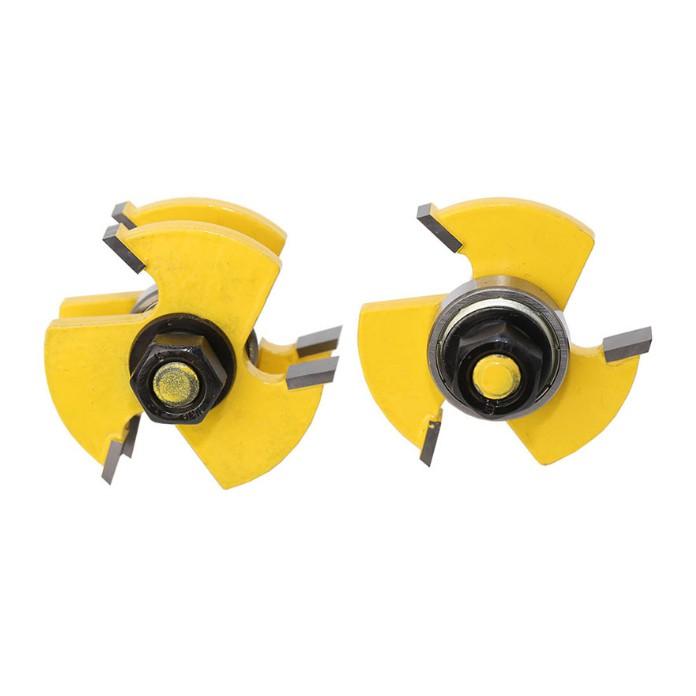 Bộ mũi phay ghép ván sàn cốt 6.35mm