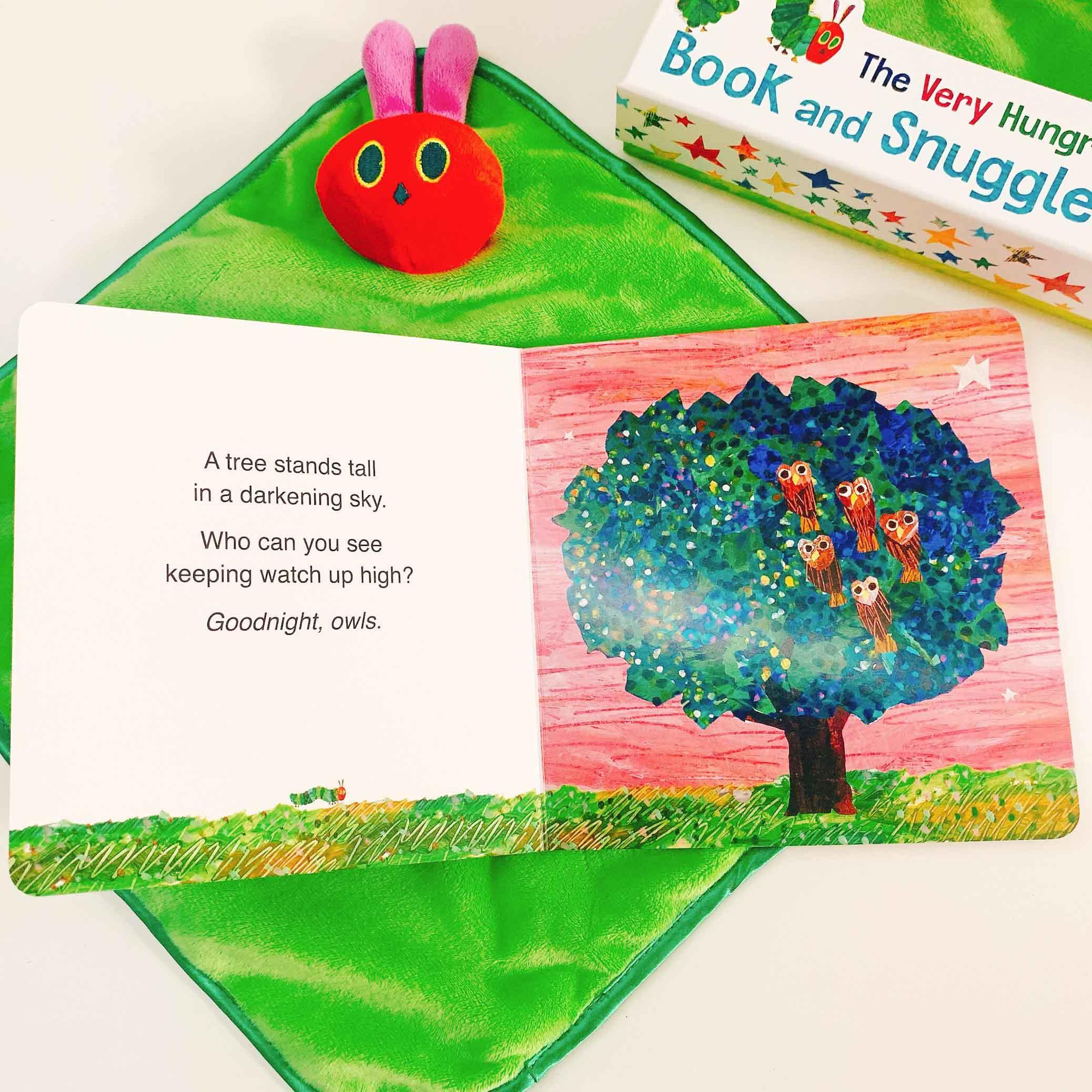 The Very Hungry Caterpillar Book and Snuggle Blanket