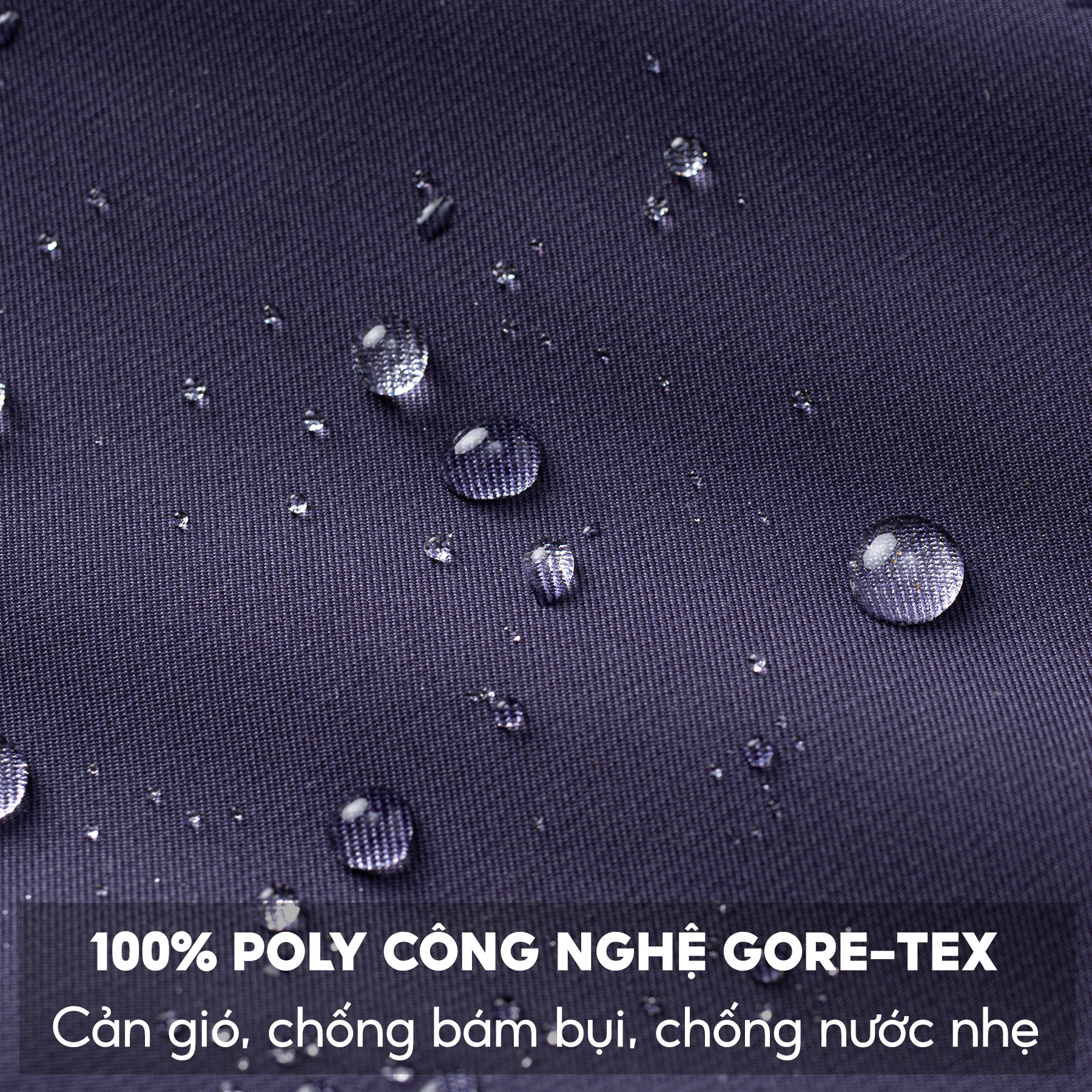 Áo Khoác Thể Thao Nam EXQUISITE 5S Công Nghệ GORE-TEX Có Mũ, Chất Vải Cao Cấp Trượt Nước, Lót Gió SIêu Ấm