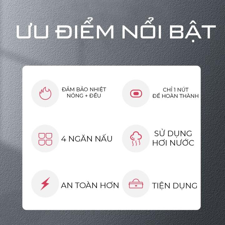 Hộp Cơm Điện Đa Năng aquadew HÀNG CHÍNH HÃNG Không chỉ giúp hâm nóng thức ăn mà còn có thể sử dụng nó để tự nấu chín