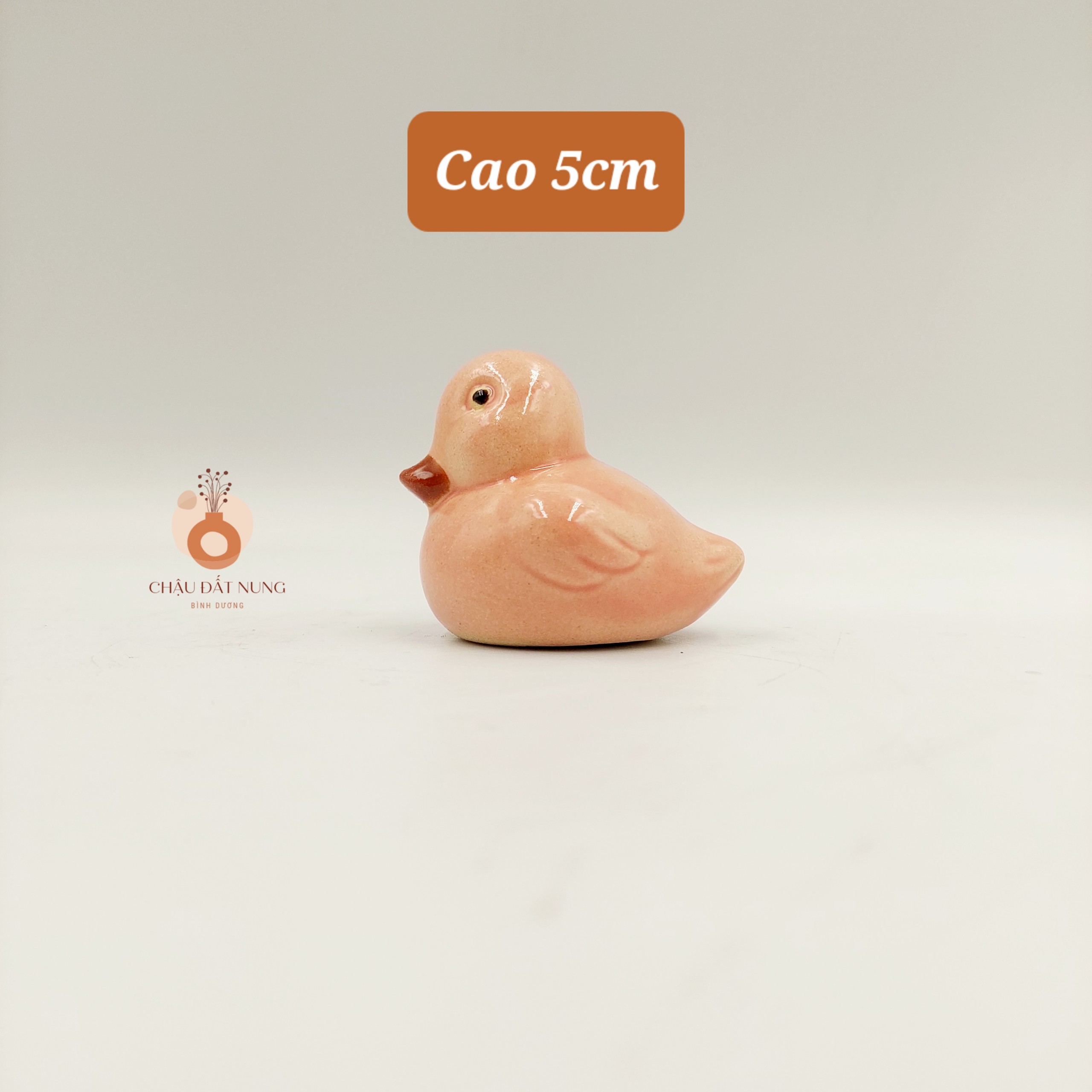 Trang trí sân vườn - Gà nhí, Vịt nhí 56, chiều cao 5cm đến 6.75cm - Phụ kiện terrarium - Phụ kiện tiểu cảnh