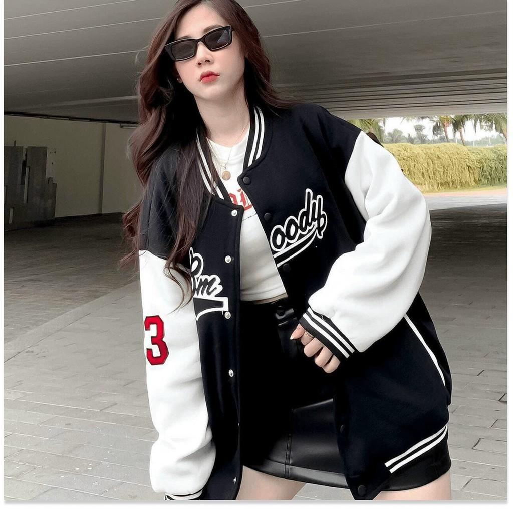 Hình ảnh Áo khoác dù bomber nữ cool , đẹp phong cách cho các bạn , dành cho mùa hè THỜI TRANG 1HITSTORE1