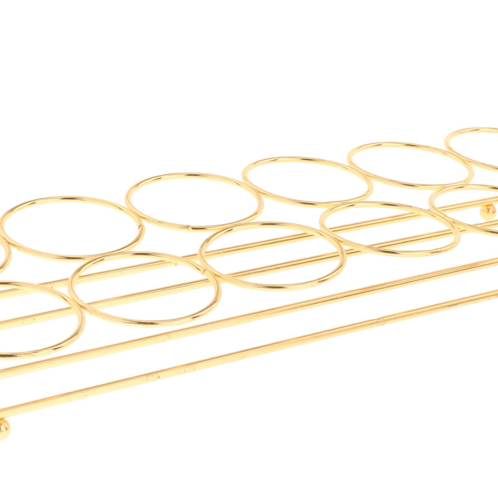 2x Metal Shot Glass Holder Vodka Cocktail Restaurant Cup Serving Tray Rack