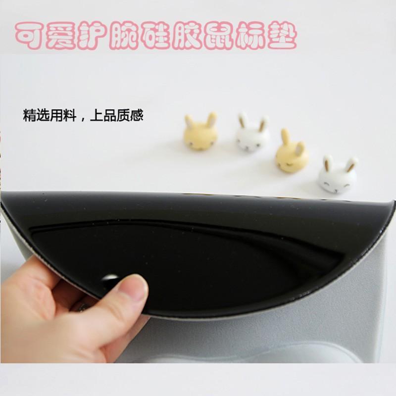Miếng Lót Chuột Silicone Có Đệm Cổ Tay Hỗ Trợ Giảm Áp Lực Khi Chơi Game