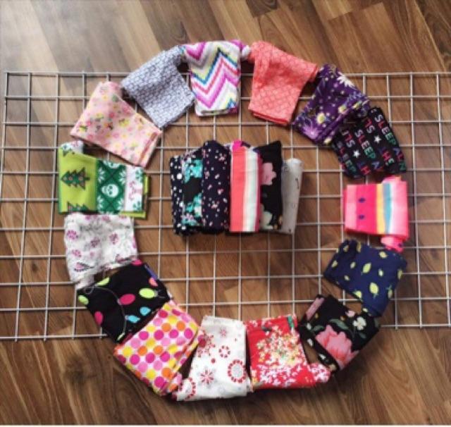 Set 10 quần leggings cho bé gái sz1-5 ~ 7-18kg