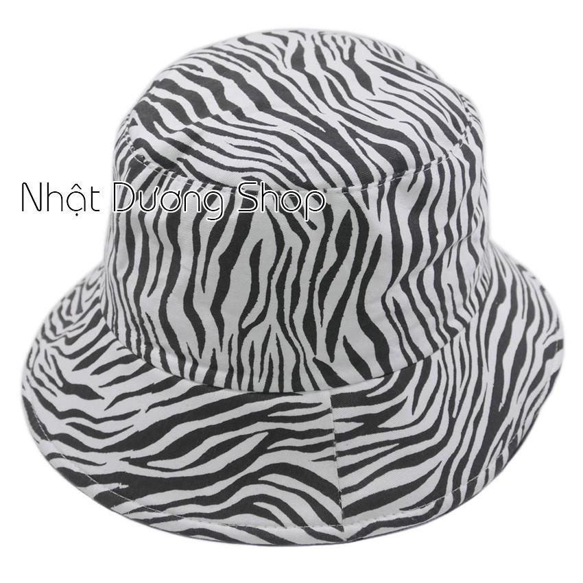 Mũ Tai Bèo Bò Sữa &amp; Ngựa Vằng đẹp mũ tai bèo nam nữ vành nhỏ, nón bucket với chất liệu cotton thoáng mát