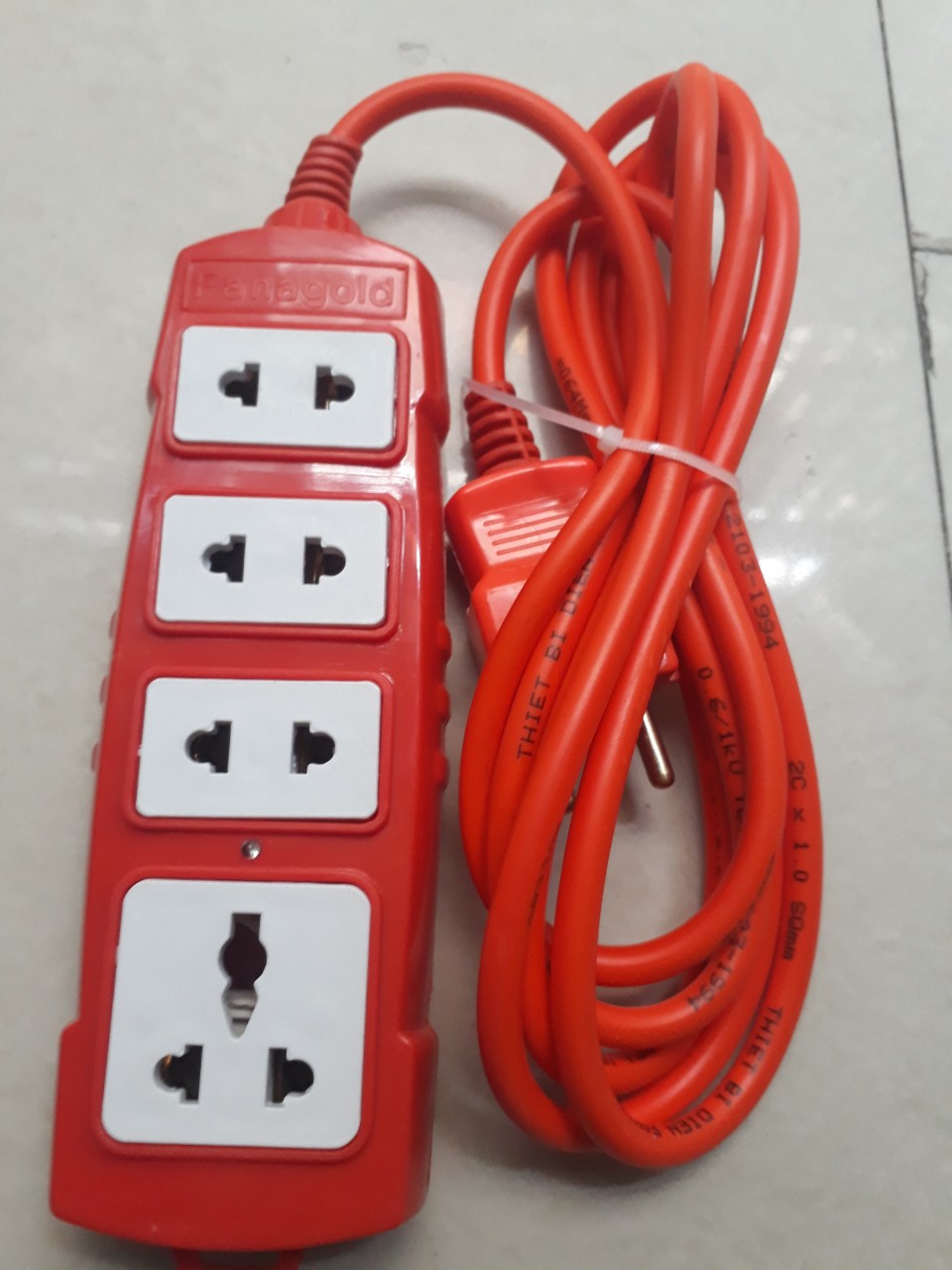 Ổ cắm chịu tải 4 lổ 3m