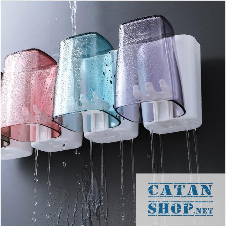 Kệ Nhà Tắm thông minh Cao Cấp treo bàn chải , hộp đựng bàn chải, kem đánh răng GD339-HDRTrong
