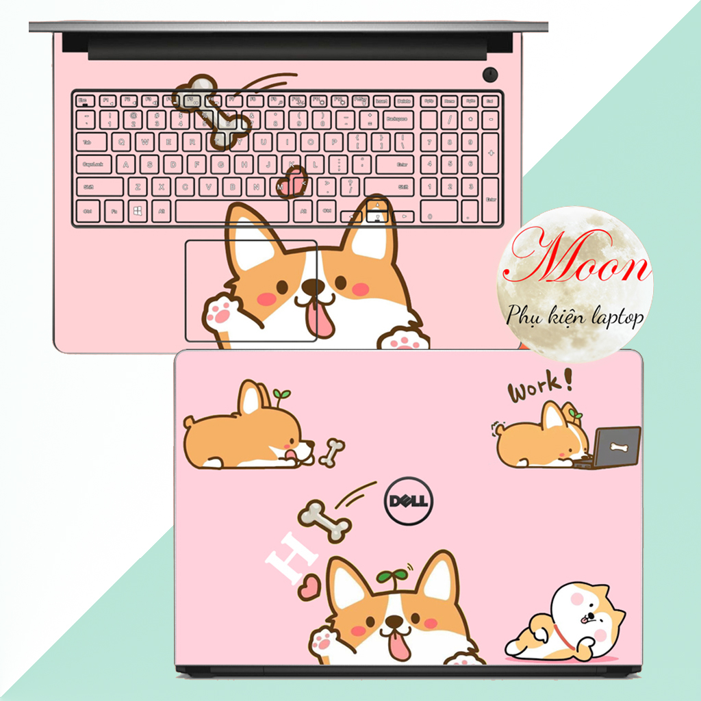 &lt;CUTE 2&gt;Skin Laptop- Máy Tính Hình Cute Đáng Yêu Cho Tất Cả Các Dòng Máy Như : Dell, Hp, Acer, Asus, Macbook,...