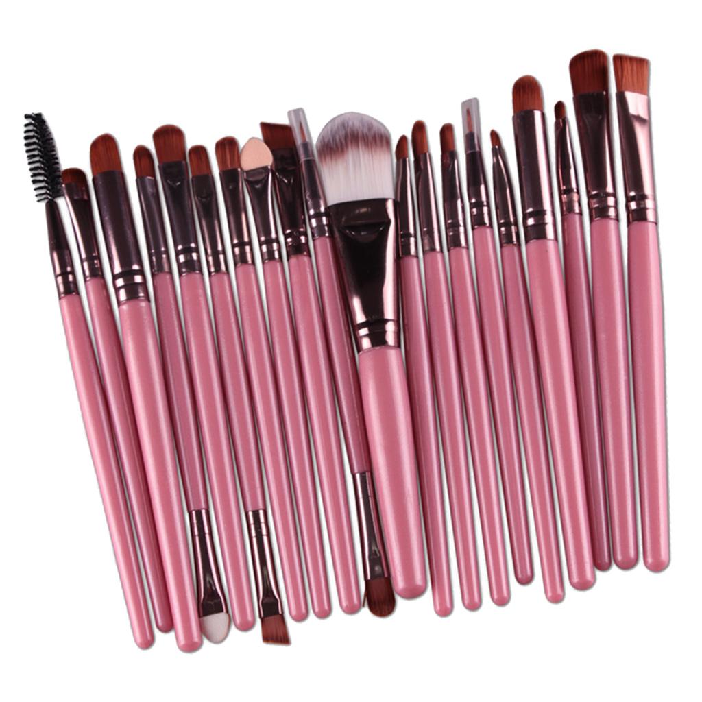 20 Pcs/Set Professional Make Up Brush Set Beauty Cosmetic Tool