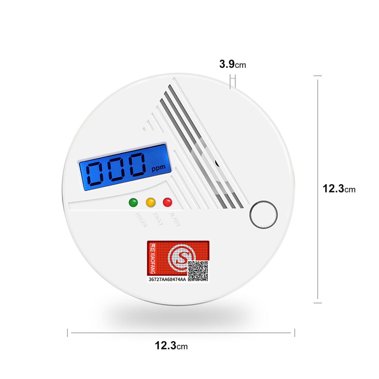 Thiết Bị Cảm Biến Báo Động Co Co Có Màn Hình Lcd Kỹ Thuật Số