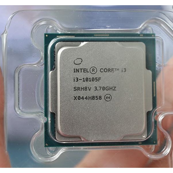 Bộ vi xử lý CPU Intel Core i3 10105F (3.7GHz turbo up to 4.4GHz, 4 nhân 8 luồng, 6MB Cache, Socket 1200) - Hàng Chính Hãng