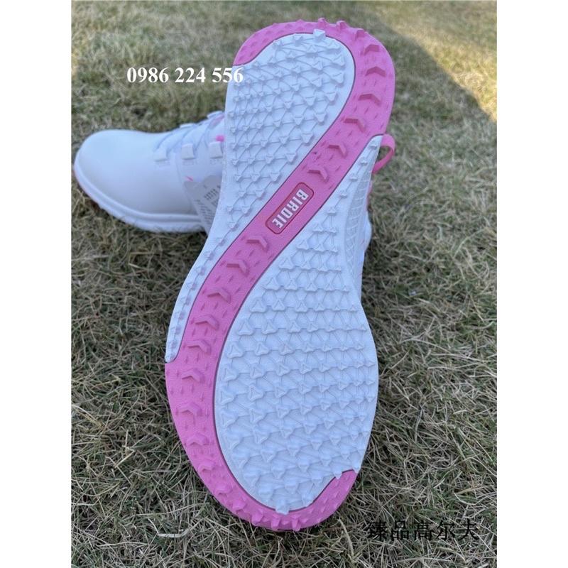Giày golf Nữ thể thao núm vặn êm chân thoáng khí GG022