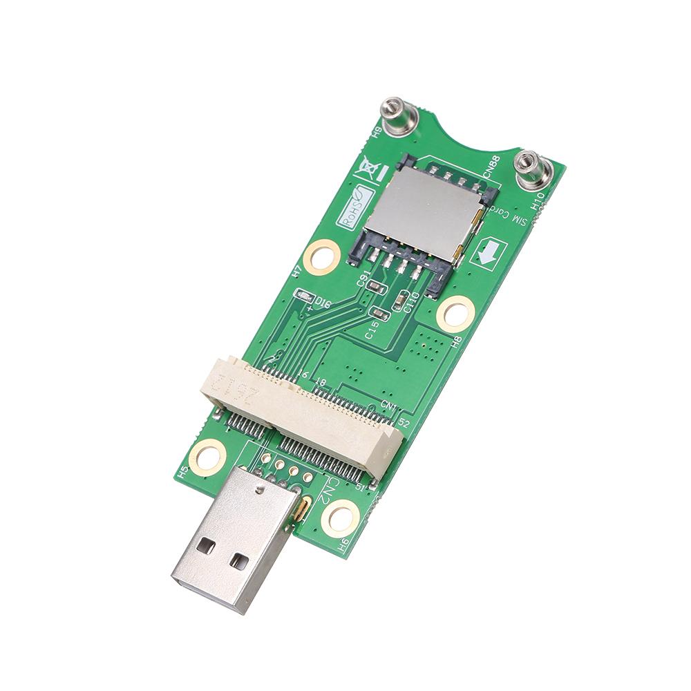 Mini PCI-E sang USB với thẻ SIM Thẻ điều hợp WWAN Mô-đun 3G / 4G