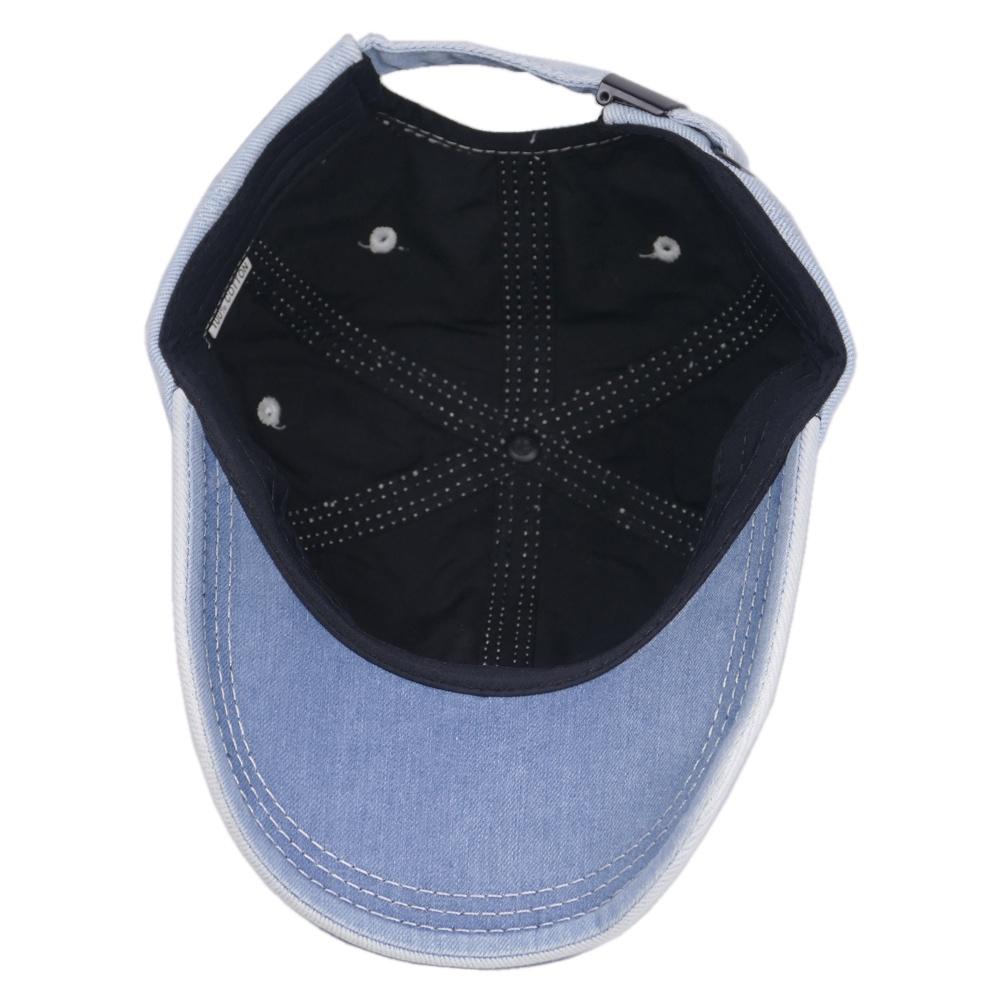 Nón kết jeans thời trang không thêu - Đen, Jeans nhạt 2 xướt, phong cách, cá tính, phù hợp cho mọi người