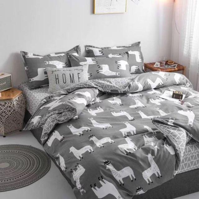 Bộ Cotton poly Cừu Trắng