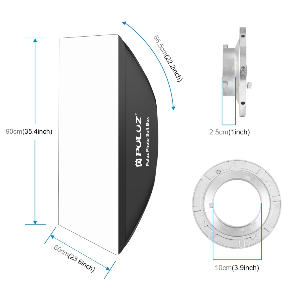 ĐÈN LED STUDIO 150W 3200K-5600K PULUZ (NGÀM BOWENS) - HÀNG NHẬP KHẨU