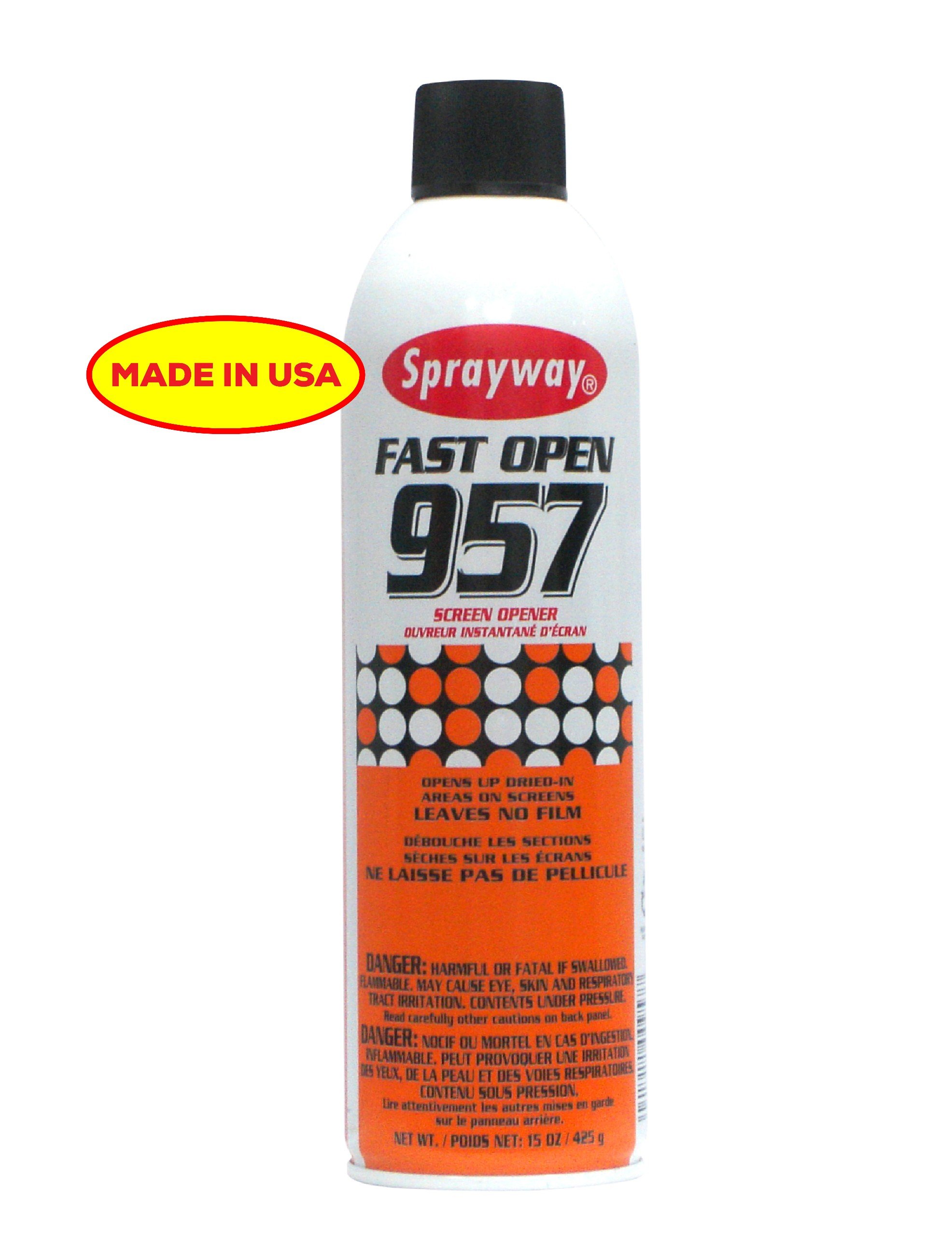 Chất làm thông lưới khung in Sprayway Fast Opener 957 Made in USA