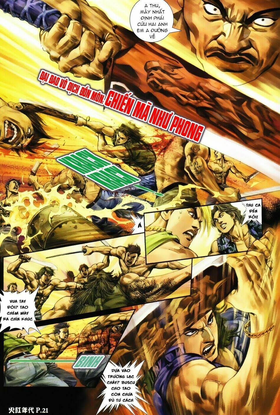 hỏa hồng niên đại hắc cốt đường chapter 33 19