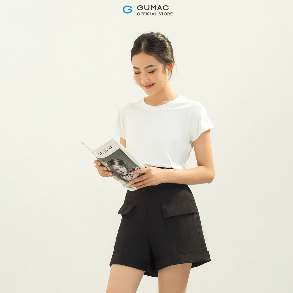 Quần short nữ GUMAC LQ0613 form A túi hộp