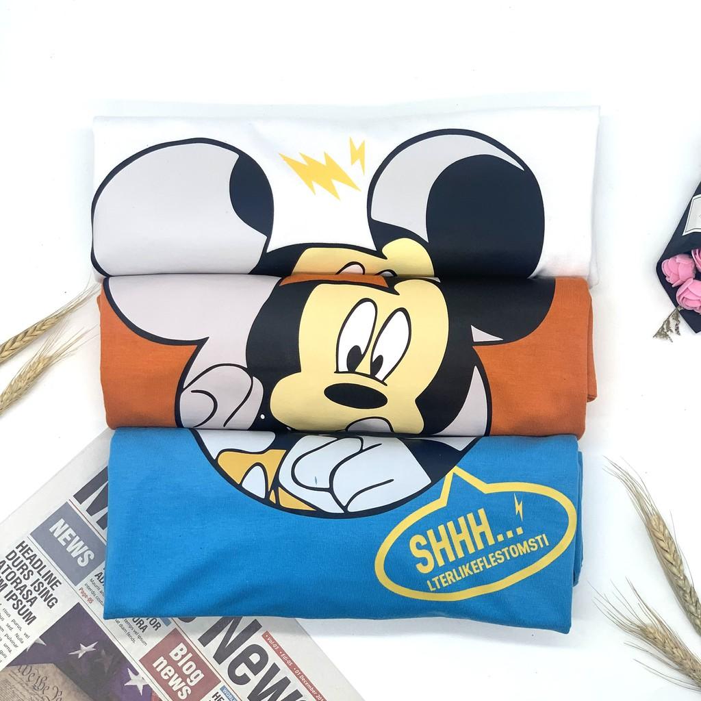 Áo thun Mickey form rộng tay lỡ A30