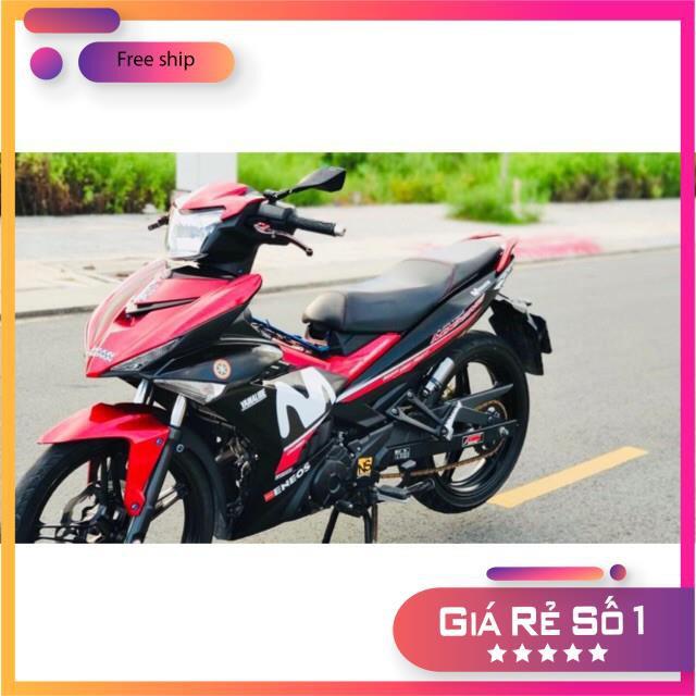 Tem rời exciter 150 Movistar đỏ đen 3 lớp ko bay màu bảo hành màu sắc vĩnh viễn