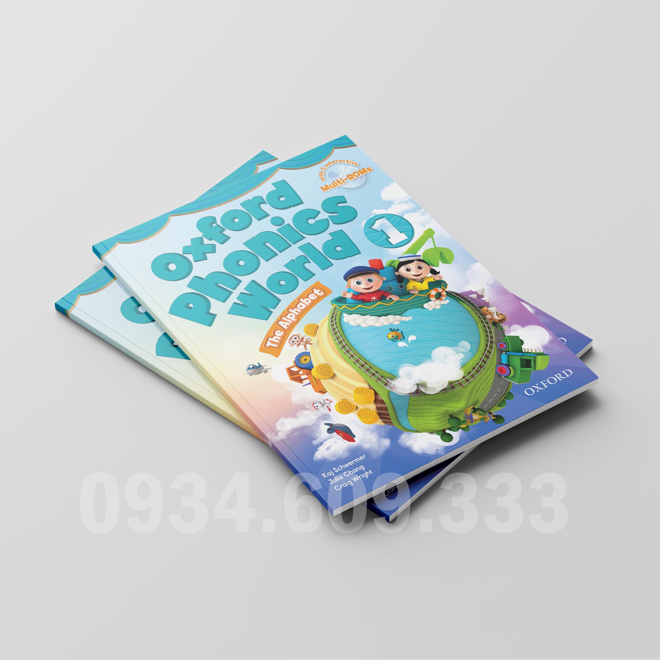 Oxford phonics world full bộ 10 cuốn Student + Workbook level 1-5