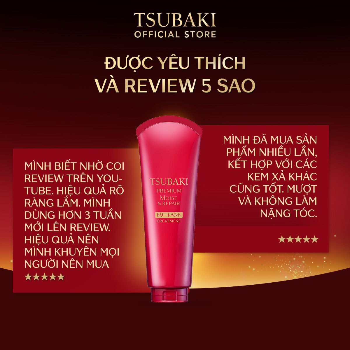 Kem Xả TSUBAKI Dưỡng Tóc Bóng Mượt 180g