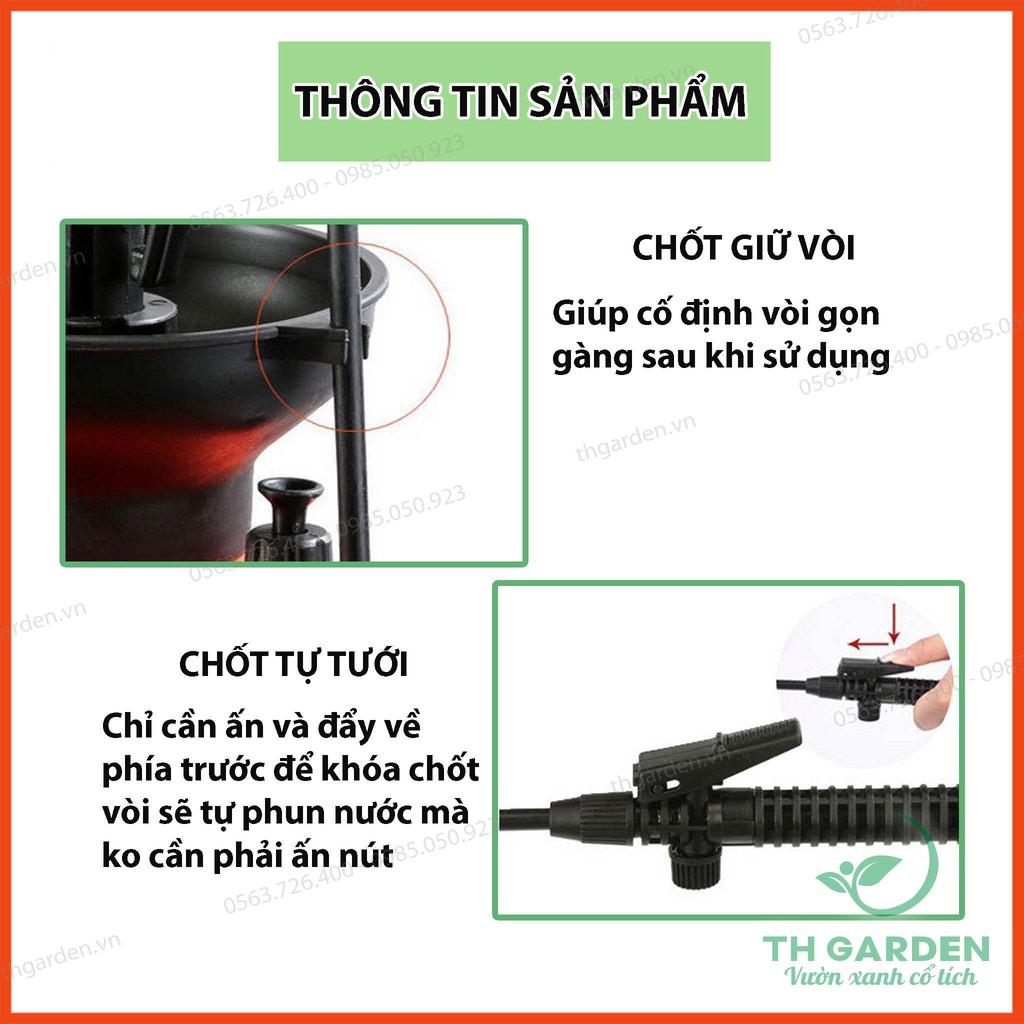 Bình Tưới Cây 5L Cao Cấp TH Garden - Bình Xịt Nước Tưới Cây Cảnh, Cây Hoa - Bình Phun Sương Cỡ Lớn 5 Lít