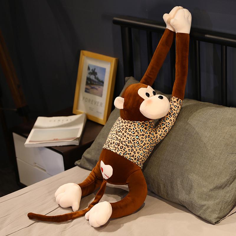 80Cm/160Cm Lớn Khỉ Sang Trọng Đồ Chơi Gối Kawaii Thú Nhồi Bông Đồ Chơi Động Vật Đồ Chơi Cho Trẻ Em Trai/Trẻ Em/Đồ Chơi Trẻ Em Dễ Thương Cô Gái Món Quà