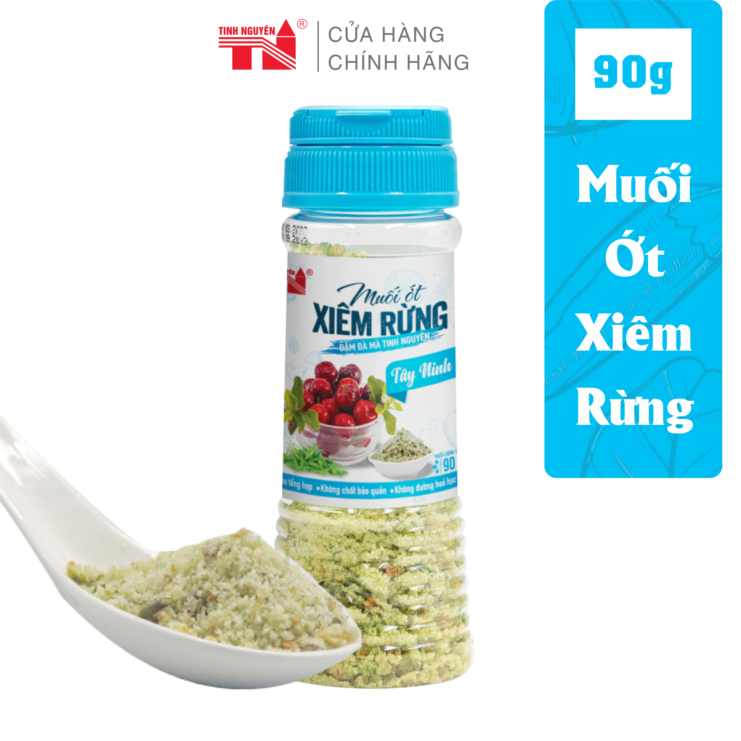 Muối Ớt Xiêm Rừng Tây Ninh Tinh Nguyên (90g)