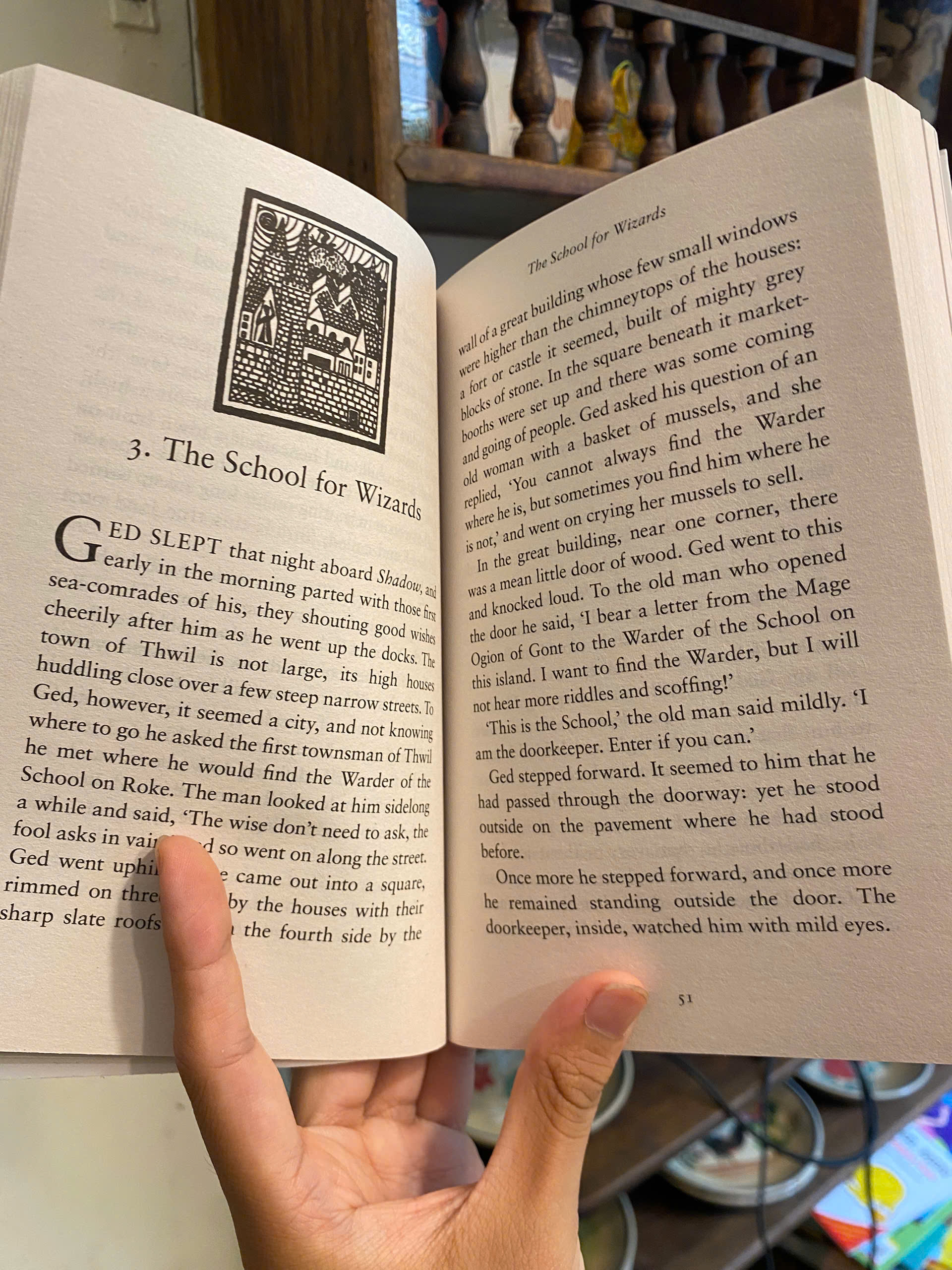 Sách - A Wizard of Earthsea by Ursula K. Le Guin | Fantasy Fiction / Young Adult / Ngoại văn