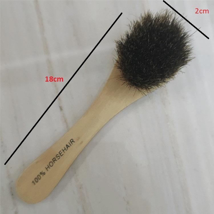 Bàn Chải Đánh Giày Lông Ngựa Đánh Kẽ Chi Tiết Nhỏ Cao Cấp HKD86