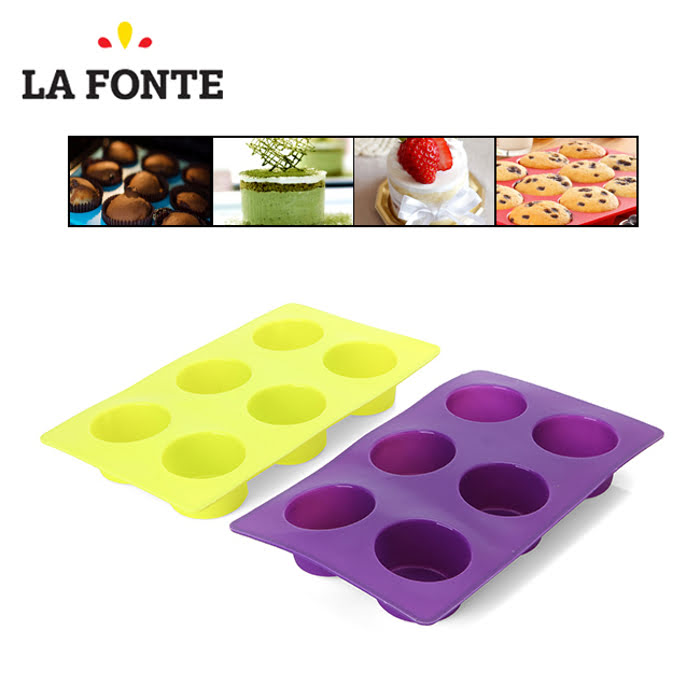 Khay Nướng Bánh Silicone Hình Tròn La Fonte YY20032