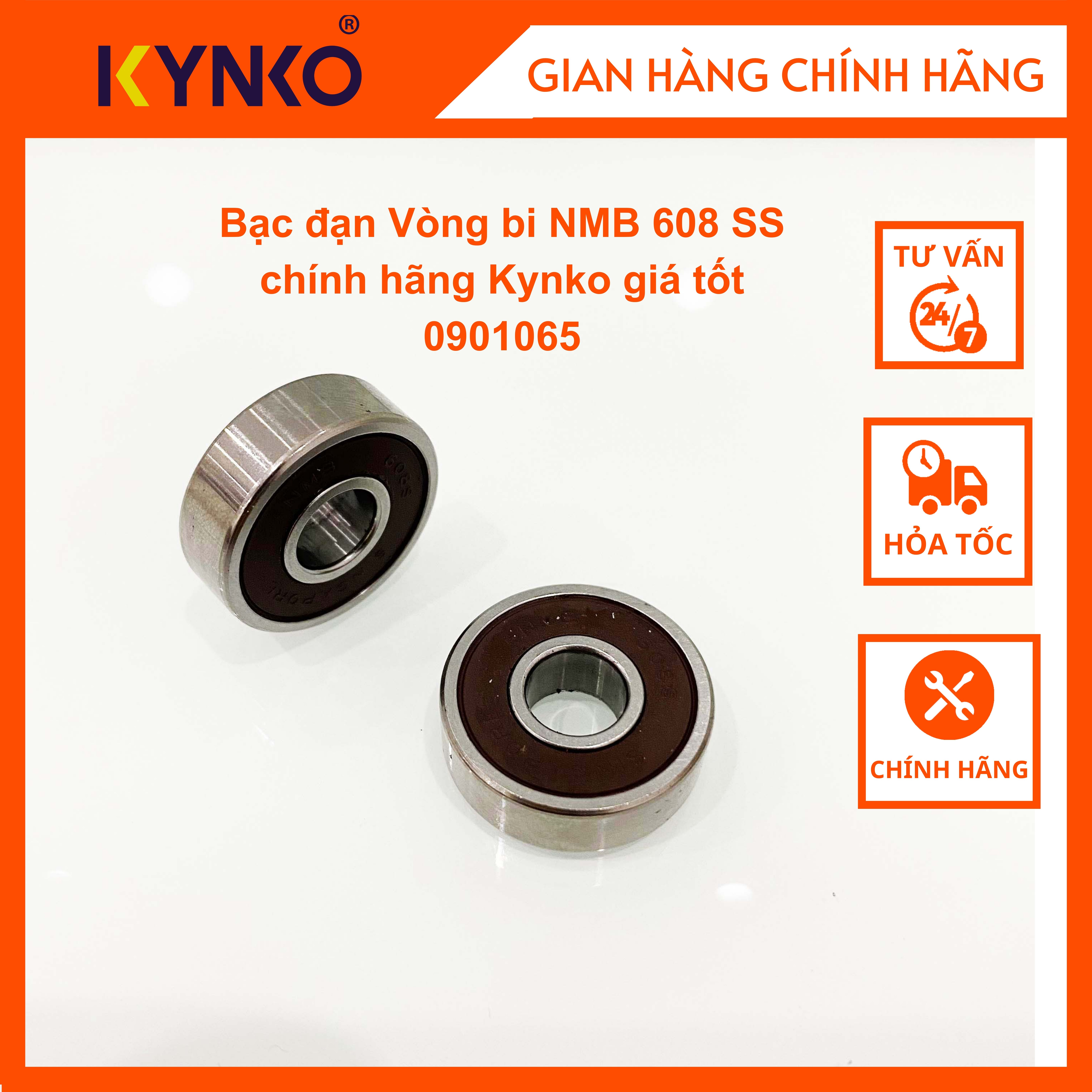 Bạc đạn Vòng bi NMB 608 SS chính hãng Kynko giá tốt 0901065