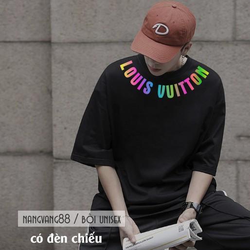 Mẫu Áo Thun Phản Quang 7 màu Tay Lỡ Hot