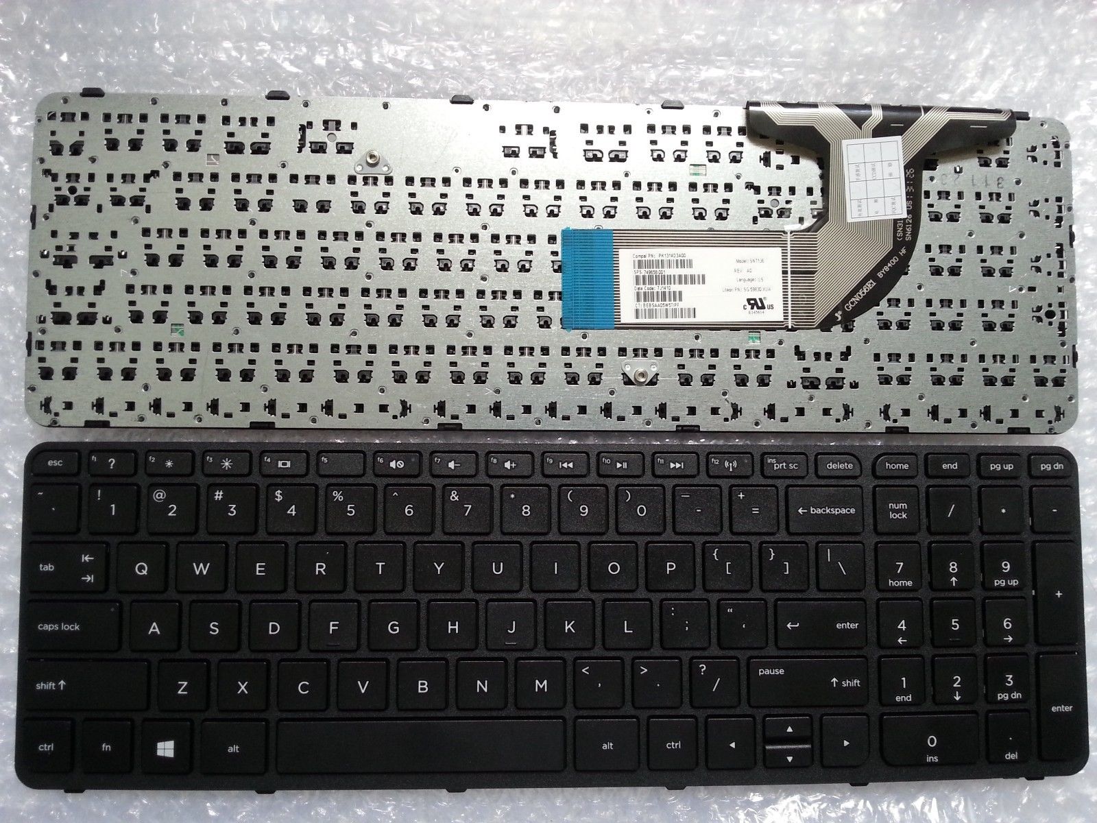 Bàn phím thay thế cho laptop HP 15-E 15-G 15-N 15-R 15-S 15-D 15-F 15-N có KHUNG