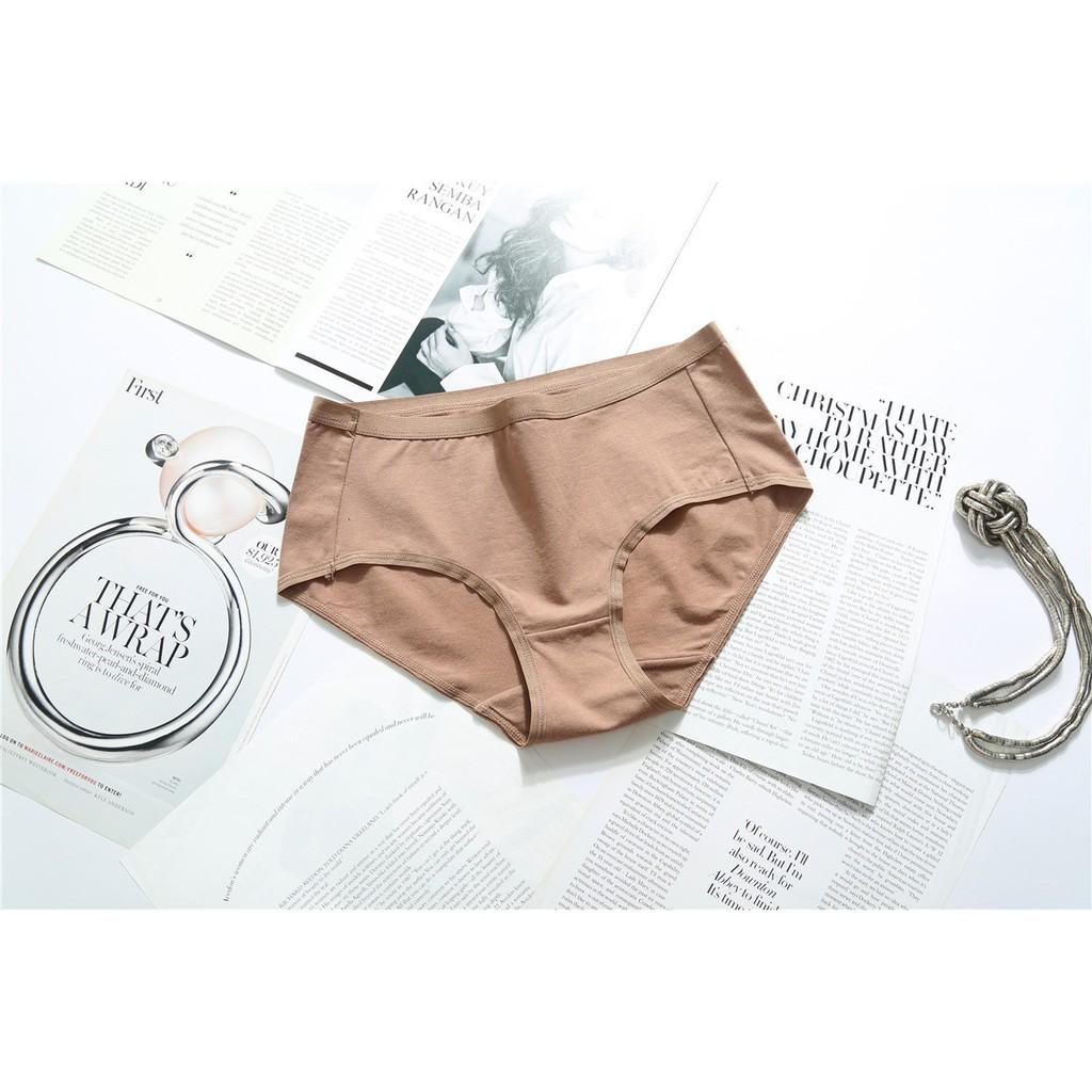 Quần lót nữ cotton cạp cao