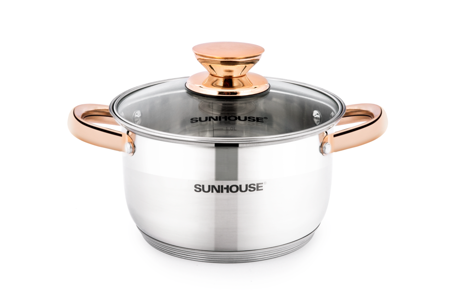 Nồi Inox 5 Đáy Sunhouse 20cm SHG24220