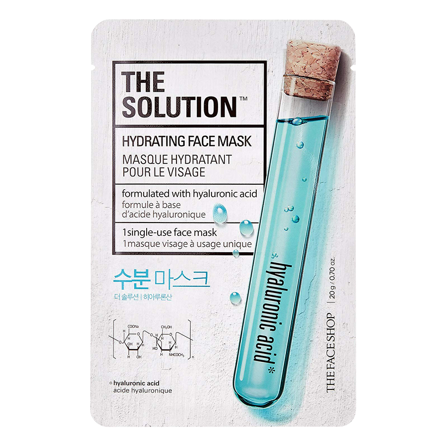 Bộ 5 Miếng Mặt Nạ The Face Shop The Solution Face Mask 20ml